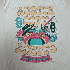 Austin City Limits ACL Fest Adult XL Band T-shirt 2024 Concert Tee